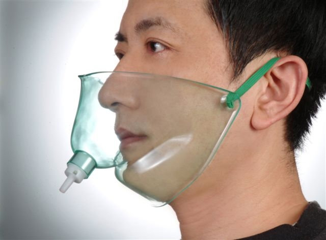 PN-1116 PN-1117 all cover oxygen gas mask 6mm joint